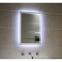 Огледало за баня LED с нагревател ЛУСИТА, 70х50 см